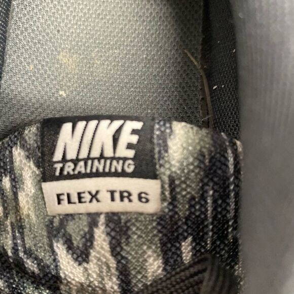 Nike flex womans training sneakers gray/black 831578/8.5 - Picture 5 of 8